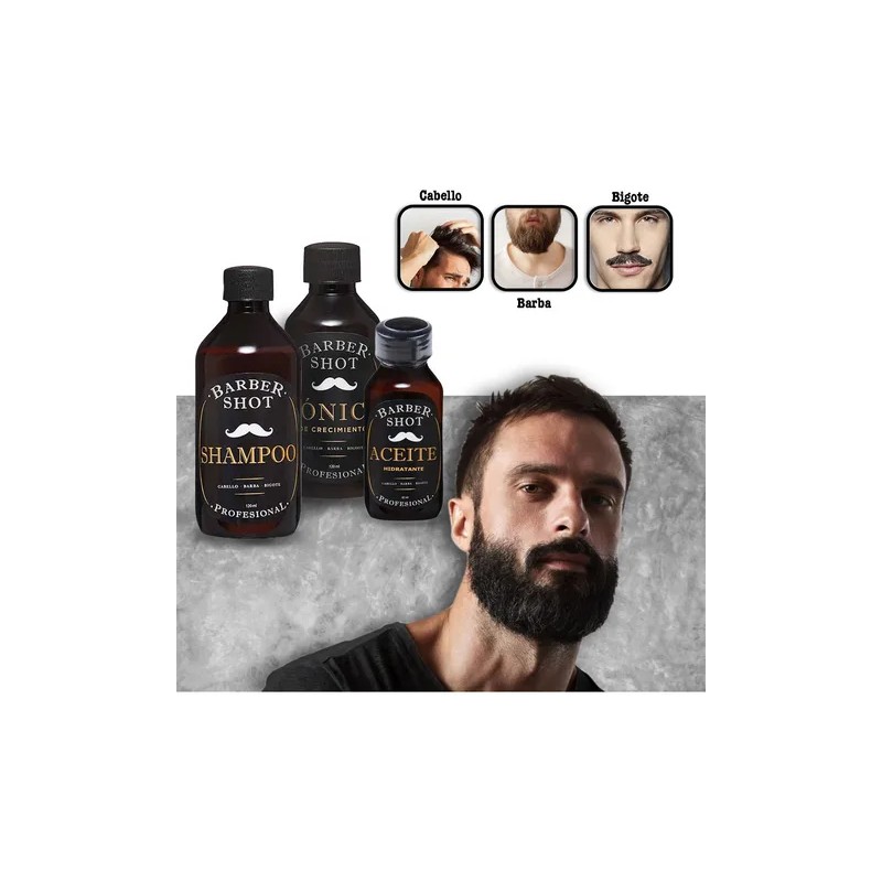 Kit Hidratante De Bergamota Para Cabello Barba Y Bigote