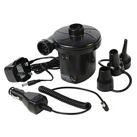 Regatta Compact 240V AC/DC 12V Electric Pump, perfect for Camping & Outdoors