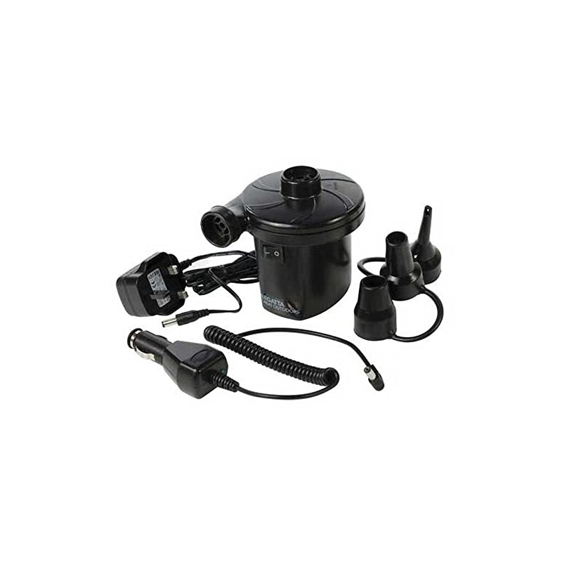 Regatta Compact 240V AC/DC 12V Electric Pump, perfect for Camping