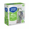 Berkly & Jensen 1.2mil Industrial Drum Liner Bags, 55 Gallon,