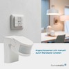 Homematic IP Smart Home 156737A0 Motion Sensor with Switching Actuator