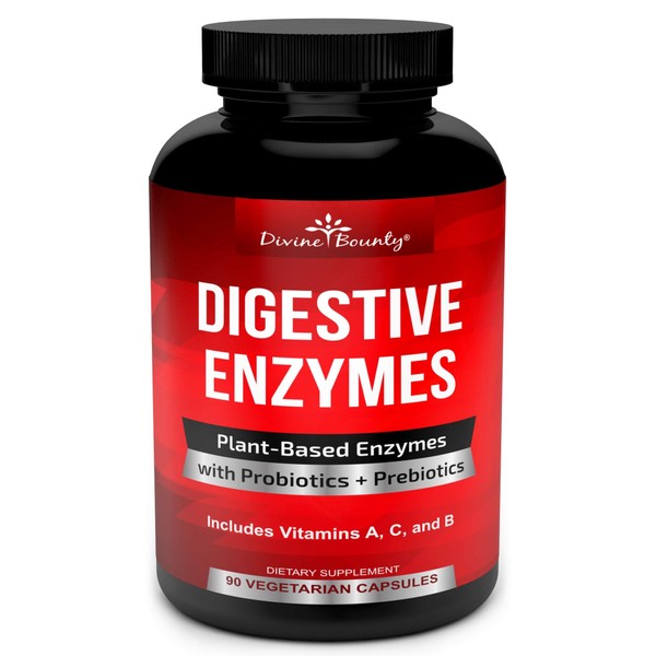 Digestive Enzymes with Probiotics & Prebiotics - Digestive Enzyme Supplements