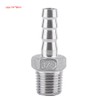 SS304 Male Thread Pipe Fitting Barb Hose Tail Connector Stainless