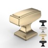 9BUILD 10 Pack Gold Drawer Knobs Cabinet Knobs Cupboard Knobs