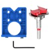 Goysen Concealed Hinge Drilling Template Forstner Bit Sets 35mm Hinge