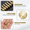 sourcing map 10pcs Drill Chuck Collet Set 0.8/1.2/1.8/2.4/3.2mm Mini Electric