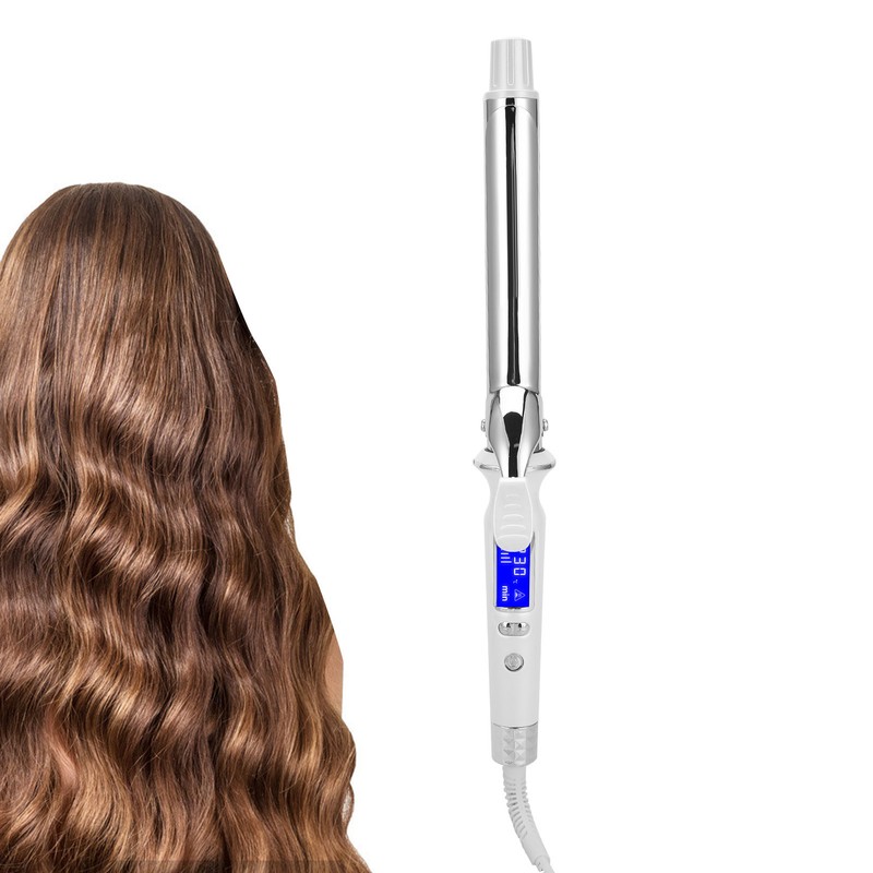 Suaperne Electric Hair Curler AntiScald Hair Curling Wand LED Display