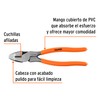 Truper T210-8, Pinza para electricista 8" alta palanca mango PVC