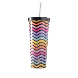 Tal Stainless Steel Tumbler Keeps Cold For Up To 24 Hours Comes With A Straw 24 Oz
