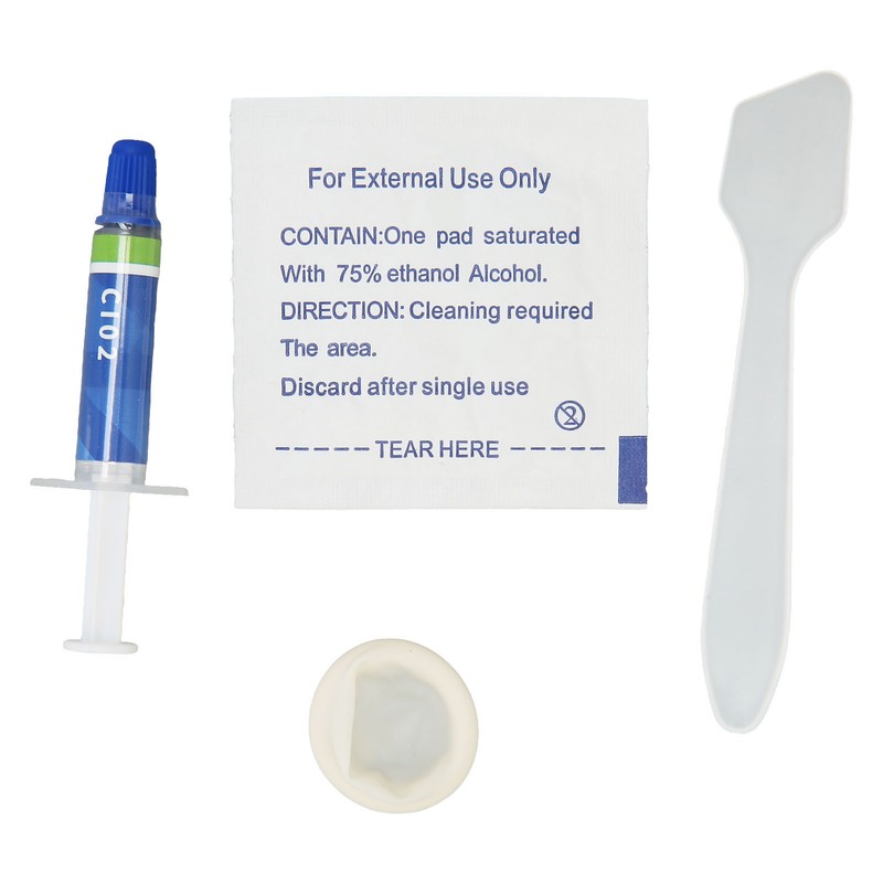 5Pcs Thermal Paste 4.55W/m.k Metal Free Safe Strong Adhesion Thermal