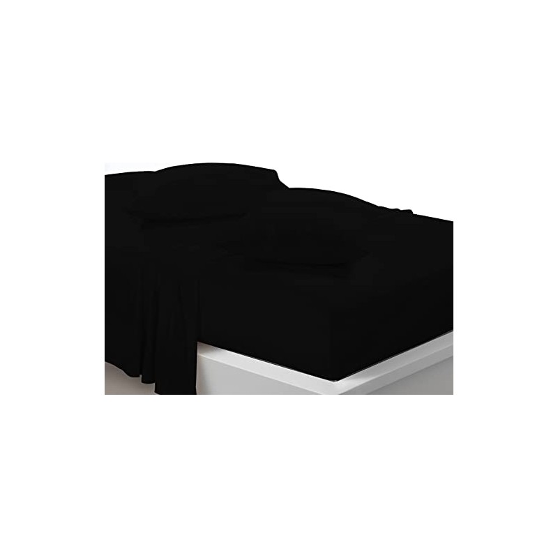 Easy Care NON IRON 4FT SMALL DOUBLE/DOUBLE Fitted Sheet Polycotton