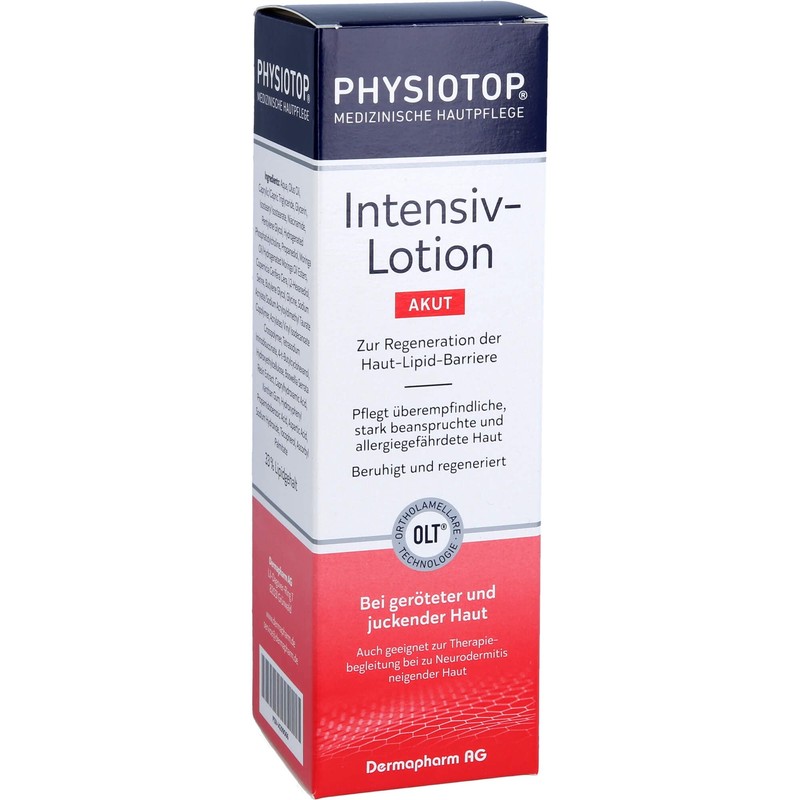PHYSIOTOP Acute Intensive Lotion 200 ml, Colourless