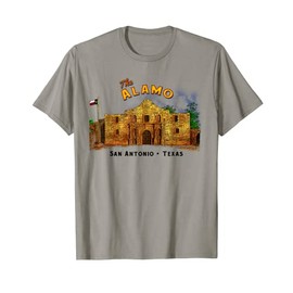 Vintage Remember Alamo Souvenir History San Antonio Texas T-Shirt