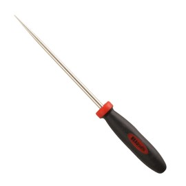 The Beadsmith Metal Awl – Rubber Grip Handle – Make Consistent and Tight Knots, Use for Creating Hand Knotting with Pearls, Opening Crimp Covers and Loosening Knots and Tangles