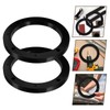 GRIRIW 5-inch Car Speaker Spacer Ring Plastic Speaker Adapter for