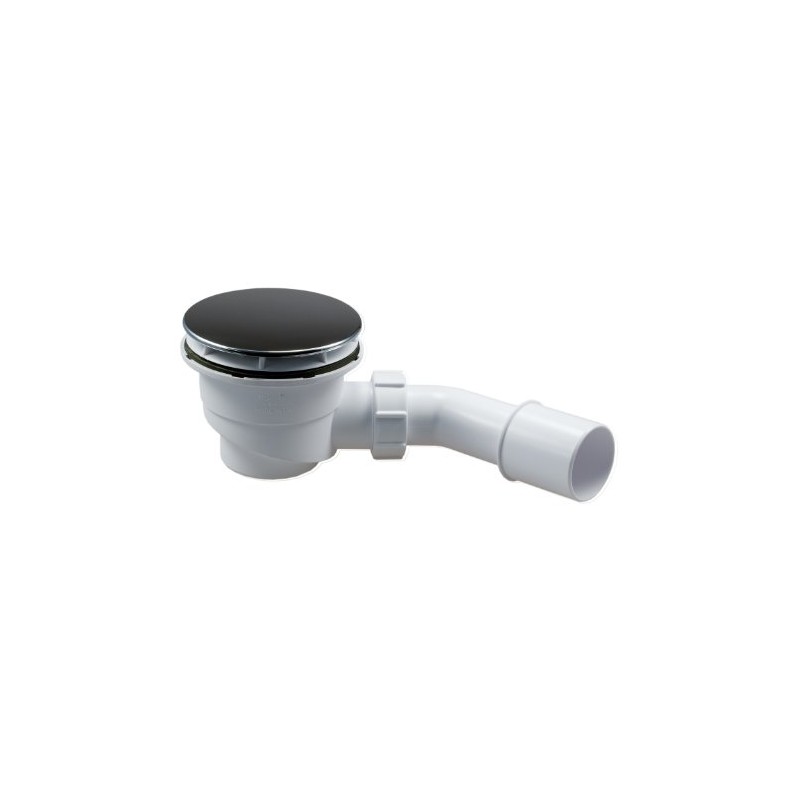 Drain Fitting for Shower Tray 90 mm Diameter with Chrome-Plated