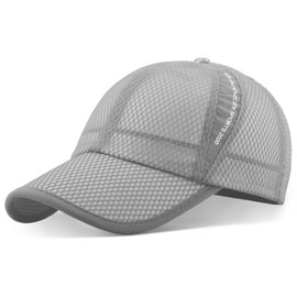 ELLEWIN Unisex Breathable Full Mesh Baseball Cap Quick Dry Running hat Lightweight Cooling Water Sports Hat…