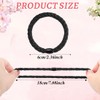 AIYVELU 10 Stück Damen-Haarbänder, elastische Gummi-Flechtbänder, Damen-Mädchen-Stretch-Haarbänder, Mode-Pferdeschwanz-Halter, Damen-Mädchen (10