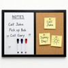 MURIWAI 36x24 Wall-Mount Combo Board - Magnetic Dry Erase &