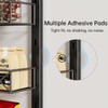 MIAOLI Over the Door Organizer, Black 6-Tier Pantry Door Organizer
