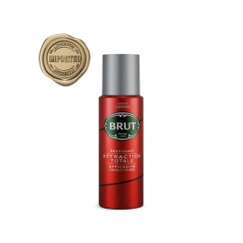 Brut Attraction Totale Deodorant Body Spray Long Lasting Fragrance 200ml 6PK