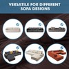 Genina 100% Waterproof Loveseat Couch Cover for 2 Cushion Couch