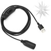 GutReise 5V USB to E14 Socket,2pcs E14 LED Bulbs 5V-6V