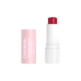 COVERGIRL CoverGirl Clean Fresh Tinted Lip Balm, Vegan Formula, Hydrating, Natural Finish, Cruelty Free, Cherry-Ish You, 1 Count