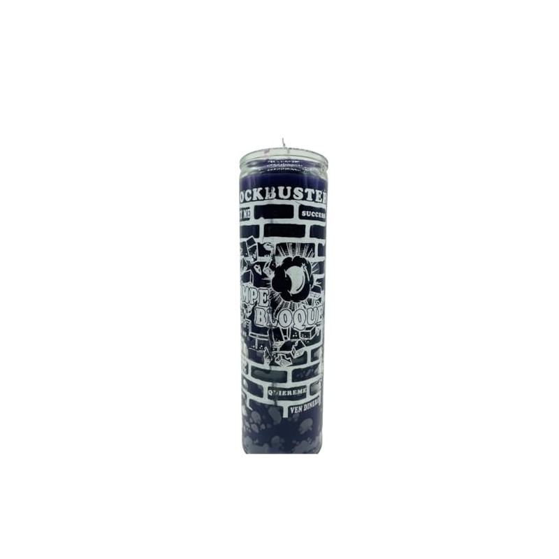 Block Buster Ritual Candle/Rompe Bloque Veladora