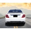 Rear Diffuser Compatible with 2012-2014 Mercedes W204, C-Class AMG Style
