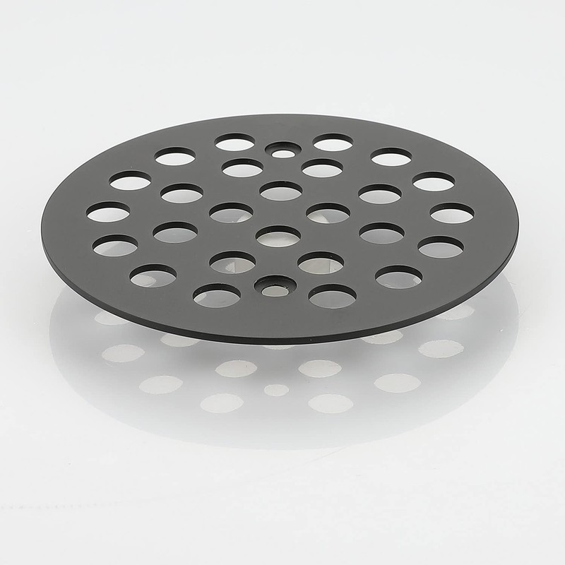 Holge 4-1/4 Inch Screw-in Round Shower Drain Cover Replacement Floor