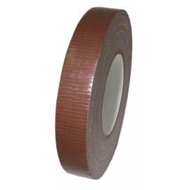 T.R.U. Industrial Duct Tape. Waterproof- UV Resistant Dark Brown, 1 in X 60 Yd.