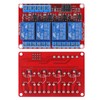 DWEII 4pack 4 Channel 24V Relay Module with Optocoupler High