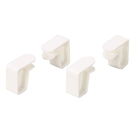 HB-5199 Pearl Metal Dish Draining Plate Stand, Set of 4, Skit, White
