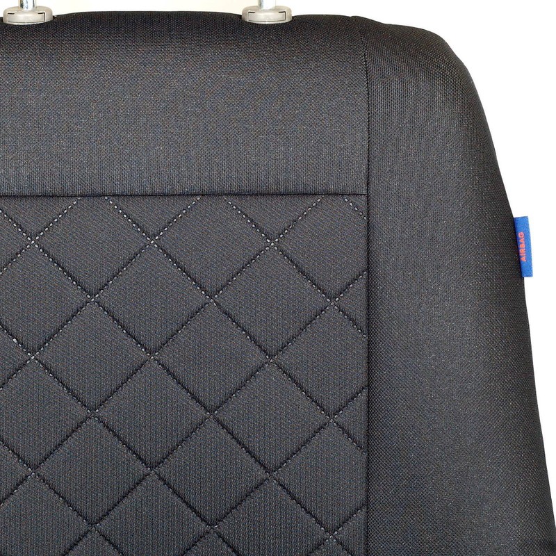 Ducato Driver Seat Cover Seat Cover, Colour: Premium Black, Pressed