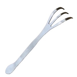 QUINTRA Stainless Steel Dual Purpose Earth Press Sedge Loosens Ground Pressure in the Garden, Garden Pot and Tools Mourning Bouquet (Silver, One Size)