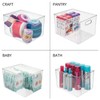 mDesign Plastic Storage Organizer Container Bin for Kitchen Organization in