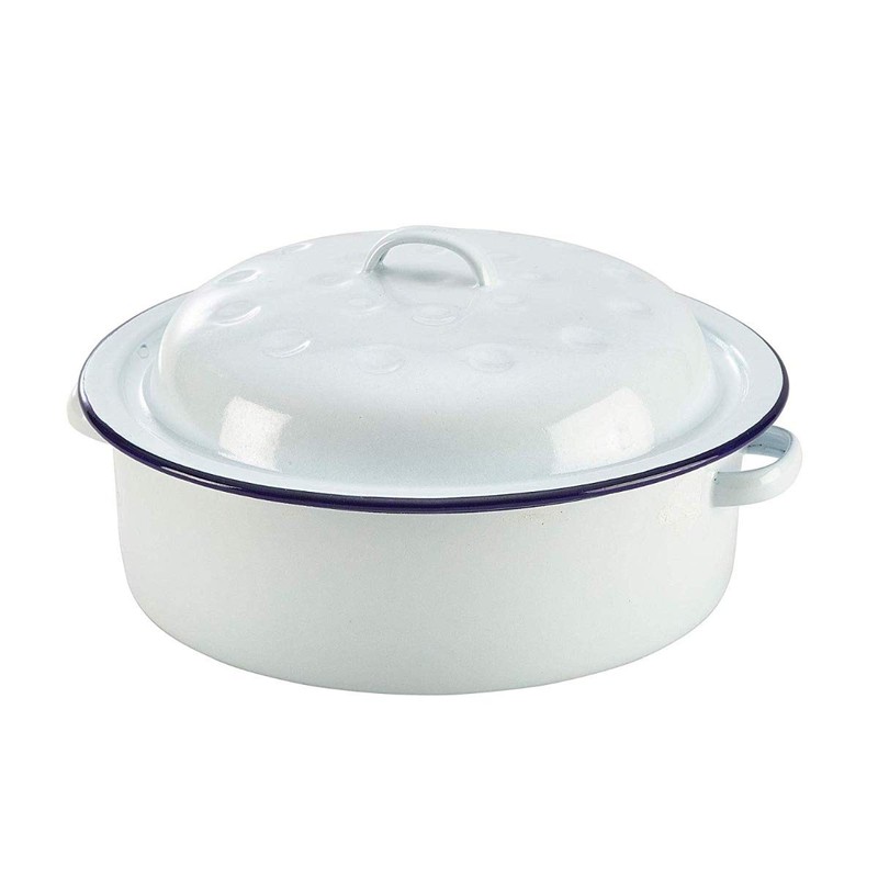 Falcon N60520 Enamel Roasting Dish Roaster Self Basting with Lid