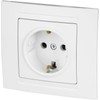 Flush-Mounted Socket, Plug-In Terminal, All-in-One, Series M1 Pure White