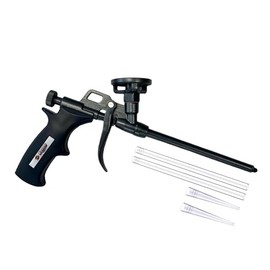 Kraken Bond PRO Foam Gun - 8 Inch Durable Spray Foam Dispensing Gun for Contractors & DIYers, PTFE Non-Stick Coating, Precision Nozzles Included, Versatile Spray Application for Insulation - 1 Pack
