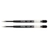 Itoya AQR-10BP-BK Aquaroller Pen Ink Refill 2-Pack Black