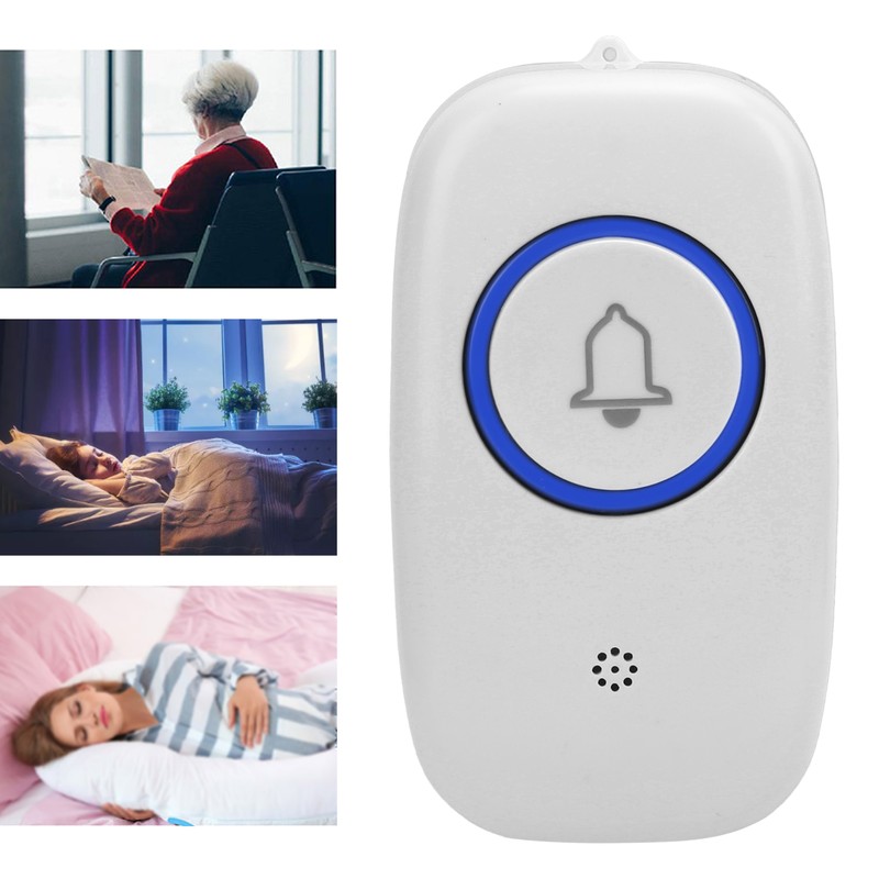 433MHz Wireless Door Bell Electronic Remote Control Smart Emergency Alarm