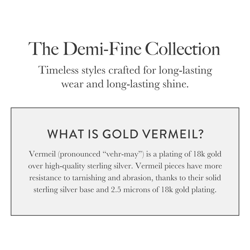 Kendra Scott Letter C Inline Initial Necklace, 18k Gold Vermeil