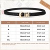 XZQTIVE Women's Leather Belt for Jeans Dresses Pants Coats Fashion
