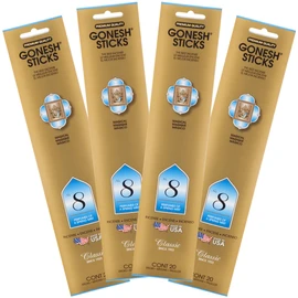 Gonesh Collection #8 – 4 Packs-Classic Incense, 4 Piece