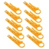 Network Wire Stripper, 10Pcs Mini Wire Stripper, for CAT‑5,CAT‑5e and