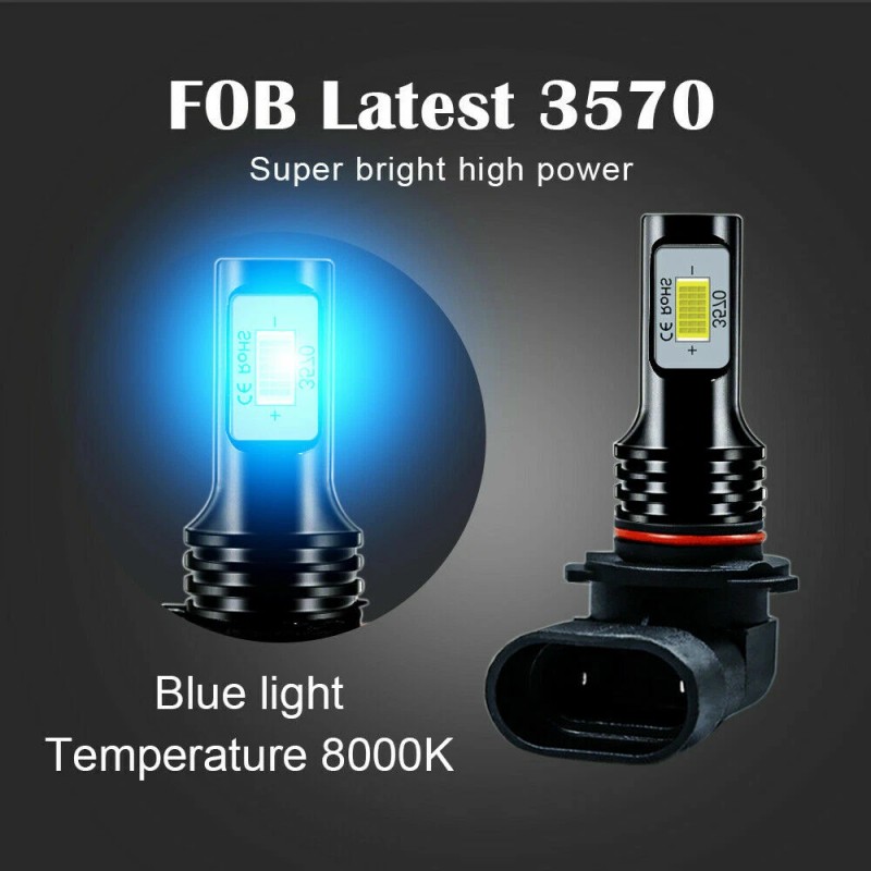 SHENKENUO For Tahoe 2007-2014 - 6X 8000K LED Headlights Fog