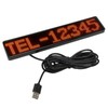 LED Matrix Panel 12x72 Dots Bluetooth APP Control Programmable Scrolling