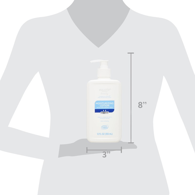 Equate Beauty Moisturizing Lotion, 12 oz