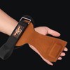 Cowhide Gymnastics Hand Grips for Pull Up Weight Lifting Fitness